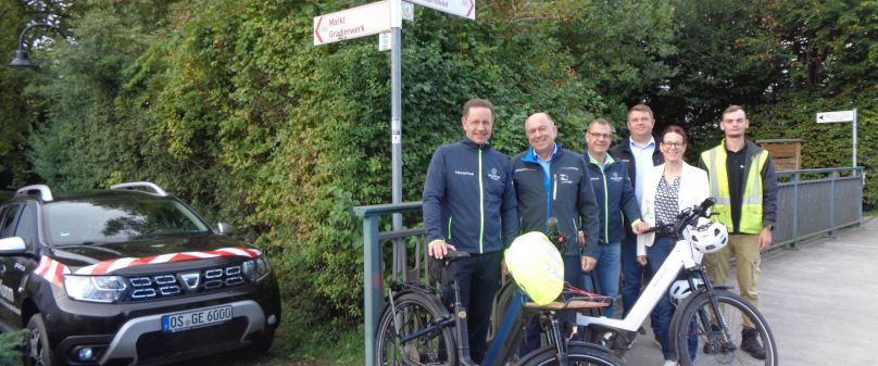 Unterhaltung der radwegweisenden Beschilderung